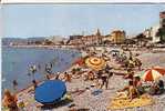 06 CAGNES !!! CPSM 2848 !!! Le Cros De Cagnes  Un Coin De La Plage  Animée   TOP - Cagnes-sur-Mer