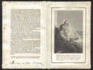 ST. AUGUSTIN" SUPERB ANTIQUE LACE - DENTELLE "SANTINI - IMAGES PIEUSE - HOLY CARD 19TH CENT. - Andachtsbilder