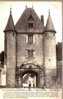 CPA. ANIMEE. VILLENEUVE SUR YONNE. PORTE DE SENS COTE INTERIEUR. CETTE PORTE AUSSI DENOMEE AUSSI PORTE DE PARIS. - Villeneuve-sur-Yonne