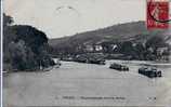 78 TRIEL 1907 BATELLERIE  REMORQUAGE SUR SEINE - Houseboats
