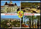 07 - Ardèche, AUBENAS, Souvenir, CPSM 10x15 Multivues, Voyagé En 1970, Coins Cornés, Voir Scan - Aubenas