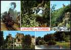 07 - Ardèche, Lamastre En Vivarais, CPSM 10x15 Multivues, Train Vapeur, écrite En 1988 - Lamastre