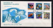 Marshallinseln  Mi. Nr. 150 / 61  2 Stck.   FDC - Marshall Islands