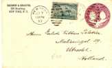 USG005 /   USA - Columbus + Santa Maria Marke 1893 N.Y. Nach Utrecht, Holland - ...-1900