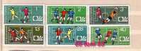 Bulgaria  / Bulgarie 1974 World Cup-Germany  6v.-MNH - 1974 – Germania Ovest