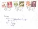 Germany -  Mi-Nr 1134, 1135, 1138, 1139, 1140, 1143 FDC (W036) - 1981-1990