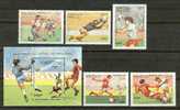 Laos      " 1994 World Cup Soccer "      Set & Souvenir Sheet   SC#1032-37 MNH** - Other & Unclassified