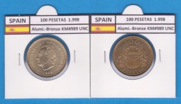 ESPAÑA JUAN CARLOS I 100 PESETAS 1.998 SC/UNC     T-DL-2189 - 100 Pesetas