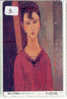 Télécarte Art Peinture MODIGLIANI (9) JEANNE HEBUTERNE - Glaneuses Kunst Painting Schilderij Mahlerei - Peinture