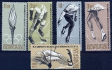 Burundi 75/79 Olympische Spelen Jeux Olympiques Innsbruck - Unused Stamps