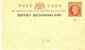 BEC011 / BECHUANALAND -  Ascher P2 Zudruck Auf Engl.Karte - 1885-1964 Herrschaft Von Bechuanaland