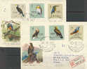 POLSKA / POLAND  : 1960 : Y. 1070-81 : FDC : VOGELS,OISEAUX,BIRDS,L.BERTHELOT, - FDC