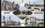 02..SAINT QUENTIN..5 VUES....CPSM....ECRITE..‹(•¿•)› - Saint Quentin