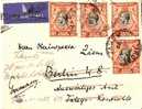 KEN010 / KENYA -  George V(4x)Zierrahmen,Vogel, Stosszähne ,Krone (Brief, Cover, Letter, Lettre) - Kenya, Uganda & Tanganyika