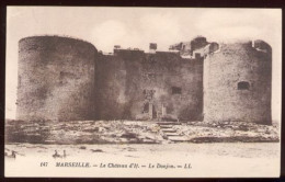 CPA 13 MARSEILLE Le Château D'If Le Donjon - Château D'If, Frioul, Iles ...