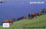 Télécarte CHEVAL (26) Pferd - Horse - Paard - Caballo Phonecard Animal Japon - Caballos