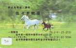 Télécarte CHEVAL (30) Pferd - Horse - Paard - Caballo Phonecard Animal Japon - Caballos
