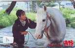 Télécarte CHEVAL (70) Pferd - Horse - Paard - Caballo Phonecard Animal Japon - Chevaux
