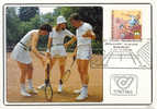 Autriche Carte Maximum 1982 " Tennis " Yvert 1536 Maximum Card - Tennis