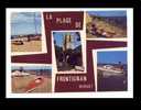 FRONTIGNAN-PLAGE N° 16.308 - LA VILLE ET LA PLAGE - Frontignan