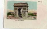 75 PARIS Arc De Triomphe  Précurseur Couleur - Arrondissement: 17