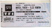 MURIEL ROBIN + ELIE SEMOUN Le 29 Mars 2000 Au Zénith De Montpellier - Concerttickets