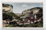 K10 - BAUME-les-MESSIEURS - Vue Générale (oblitération DAGUIN De VOITEUR De 1951 - Voir Scan Du Verso) - Baume-les-Messieurs