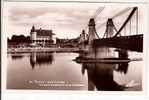 SULLY SUR LOIRE - LE PONT SUSPENDU ET LE CHATEAU - Sully Sur Loire