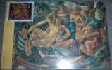 Art,Painting,Sava Sumanovic, Carte  Maximum,Yugoslavia,FDC Stamp,postcard - Cartes-maximum