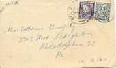 Ireland Postal History. Cover 1949 To USA. Lettre - Lettres & Documents