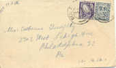 Ireland Postal History. Cover 1949 To USA. Lettre - Brieven En Documenten