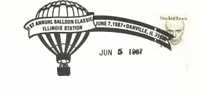 1987 USA  Vol Par Ballon  Balloon Flight  Volo Con Pallone - Mongolfiere