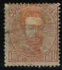 Edifil 125 (*) Nuevo, 40 Cts Amadeo 1872 - Ungebraucht