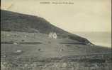 Carteret Manche 50. Ruines De La Vieille Eglise. Vaches à La Pâture. Au Fond La Mer. Neuve. - Carteret