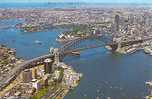 AERIAL VIEW OF SYDNEY HARBOUR - Other & Unclassified