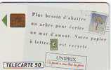 UNIPRIX PAPIER RECYCLE 50U GEM 03.91 ETAT COURANT - 1991