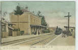 517 C/ CPA CORBIGNY (58)  LA GARE  P L M. - Corbigny