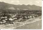 Marina Di Massa (Massa Carrara): Veduta Aerea. Cartolina Bianco-nero Anni ´50 - Massa