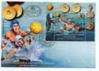 YUGOSLAVIA 2001 FDC  Water Polo  Vaterpolo European Champion - FDC