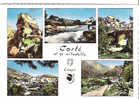 CP - CORTE ET SA CITADELLE - CORSE - MULTIVUES - LA CIGOGNE - - Corte