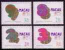 Macau Macao Michel Nrs 894/897 ** Lucky Numbers Lot Nr 1672 - Sin Clasificación
