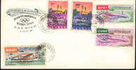 Jeux Olympiques  1960   Guinee  FDC - Sommer 1960: Rom