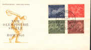 Jeux Olympiques 1960  Allemagne  FDC - Verano 1960: Roma