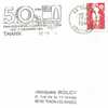 Flamme 50 Ann.libe. Sur Enveloppe  THANN - Mechanical Postmarks (Advertisement)