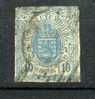 Luxembourg  :  Yv  6  (o) - 1859-1880 Armarios