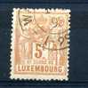 Luxembourg  :  Yv  58  (o)   Dentelé 13 1/2 - 1882 Alegorias