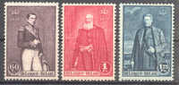 Rois Belges, COB 302/304 * MH, Cote € 3.75 - Unused Stamps