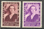 1937, Musique, Concour Reine Elisabeth, COB 457A/457B ** MNH, Cote € 17.50 - Neufs