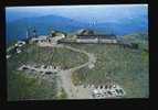 Aerial View Summit House Hotel, T.V. Station, Mount Washington, U.S. Weather Observatory New Hampshire - White Mountains