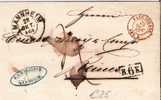 Bad079/ BADEN -  Mannheim-Frankreich Taxstempel R6K, 1887 - Brieven En Documenten